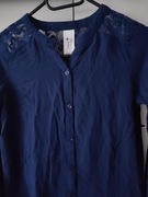 C&A koszula granatowa dla dziewczynki 146 152