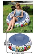 Dmuchana sofa fotel dmuchany 