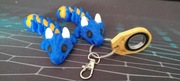 Breloczek dla dzieci Flexi Orb Dragon Tadling Keychain i Keyrambit druk 3D.
