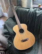 Gitara basowa akustyczna Stagg