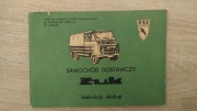 Instrukcja obsługi FSC Żuk - 1987r.