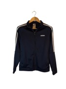 Bluza sportowa Adidas granatowa logo paski m