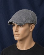 Kaszkiet, czapka męska/damska szara - nowa