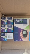 Ascensia Contour Plus glukometr i 6 opakowan pasków nowe 