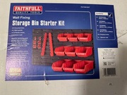 Tablica narzędziowa z zestawem pojemników Faithful