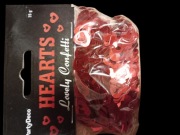 Konfetti czerwone serduszka 15 g