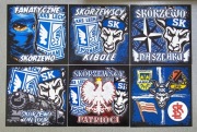 Vlepki 8x8, Lech Poznań, Skórzewo.