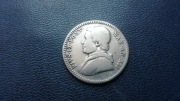 Państwo Kościelne (Watykan) 20 baiocchi 1858_srebro 