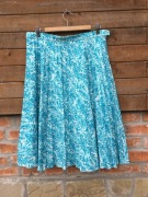 55 Spodnica damska plisowana vintage prl retro folk etno talia 82cm L XL