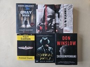 Ludlum, Wilson, Greaney i inni - zestaw sześciu książek sensacyjnych