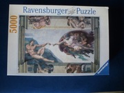 Puzzle 5000 Stworzenie Adama Michała Anioła