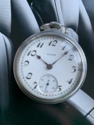 Zegarek kieszonkowy  Elgin USA 54mm sprawny 