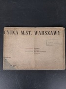 Sieć Komunikacyjna M.ST. Warszawy lata 1950/60