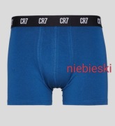 Bokserki Cristiano Ronaldo CR7, rozm. L, niebieskie, 95% bawełna