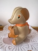 PIES piesek skórzany ze skóry ekologicznej zabawka