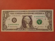 USA 1 DOLAR SERIA 2003A BANK OF NEW YORK B-2