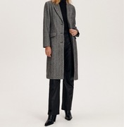 Płaszcz z wełną Reserved rozmiar M