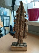 CHOINKA DREWNIANA DEKORACYJNA DĄB