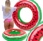 KOŁO DO PŁYWANIA DMUCHANE DUŻE WODY MATERAC PLAŻOWY BASEN DOROSŁYCH 120CM