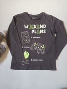 Chłopięca bluzka z długim rękawem r 128, Cool Club