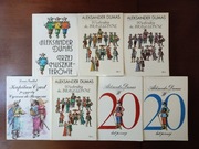 Trzej Muszkieterowie, Aleksander Dumas, 7 tomów.