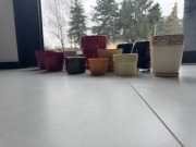 Osłonki | Doniczki | 12szt | różne kolory i rozmiary