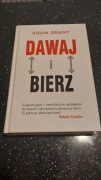 DAWAJ i BIERZ Adam Grant . Nowy,unikat nigdy nie czytany egzemplarz+gratis