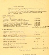 Program szkolenia na I Centr. Kursie Ideolog. - Zawod. Min. Sprawie - 1952r