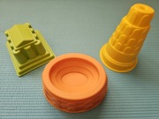 Duże foremki do piaskownicy -  słynne budowle