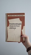 Technologia krawiectwa lekkiego książka Druri Rębowska 1969 wydanie pierwsz