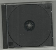 Pudełko plastikowe na płyte CD DVD - Slim Czarne - 1 sztuka