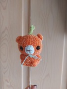 Handmade pluszak włóczka misio