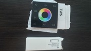 Panel ścienny 1 strefowy do taśmy LED RGB + CCT TW5  RGB czarny+ sterownik