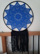 Łapacz snów niebieski mandala 