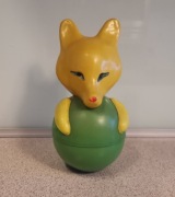 Wańka Wstańka - lisek, stara zabawka PRL-unikat