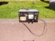 Stary sprawny prostownik PRL 12V 24V Solidna polska samoróbka Vintage 