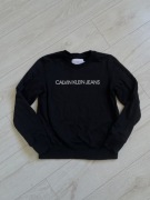 Czarna bluza bez kaptura Calvin Klein Jeans rozmiar S