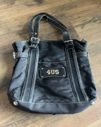 Torba Cesare Paciotti 4US shoper, duża, pojemna, kolor czarny