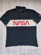 T-shirt polo L.O.G.G H&M nasa czarna rozmiar M