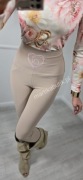 Legginsy la diva beż