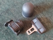 Przejściówka haka + kapsel + blokada pasa zapinka