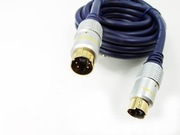 Kabel przewód S-VIDEO SVHS 1,5 m VITALCO wtyk / wtyk