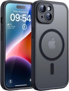 Etui magnetyczne TOCOL do iPhone'a 14, kompatybilne z Magsafe (czarne)