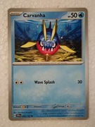 Carvanha 042/162 Karta POKEMON TCG Scarlet & Violet Temporal forces