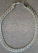 Branzoletka srebrna męska