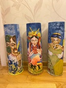 Wyprzedaż charytatywna. Malowany pocisk z Ukrainy