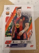 MATCH ATTAX UCL 2025/26 2026 114 ROBERT LEWANDOWSKI BARCELONA Christmas Ed