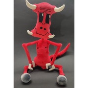 Handmade - pluszowy Domino - diabeł Egzorcysta - maskotka na zamówienie 