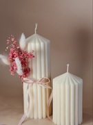 Dekoracyjne świece sojowe