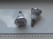 Żarówka LED 4Wat E14 230V światło skupione punktowe, bez ściemniania, LED c